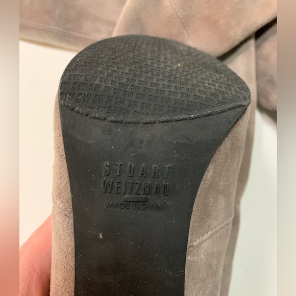Stuart Weitzman Over-the-knee Suede Boots - Picture 4 of 7